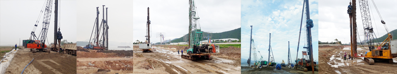 Thi công cọc cát, bấc thấm thoát nước - Xử lý nền đất yếu